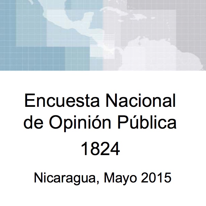 Resultados Generales de Politica Encuesta Nicaragua Mayo 2015